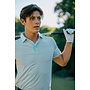 M SS Brrreeze Meadowbrook Stripe Polo