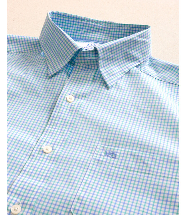 Southern Tide M LS Charleston Summerton Plaid Sportshirt