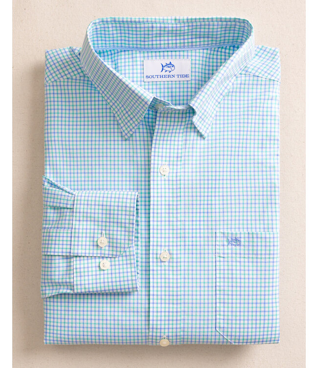 M LS Charleston Summerton Plaid Sportshirt