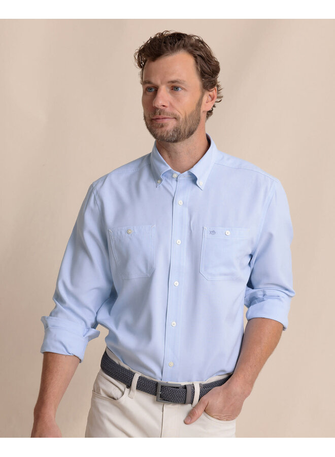 M LS Southern Tide Dock Shirt