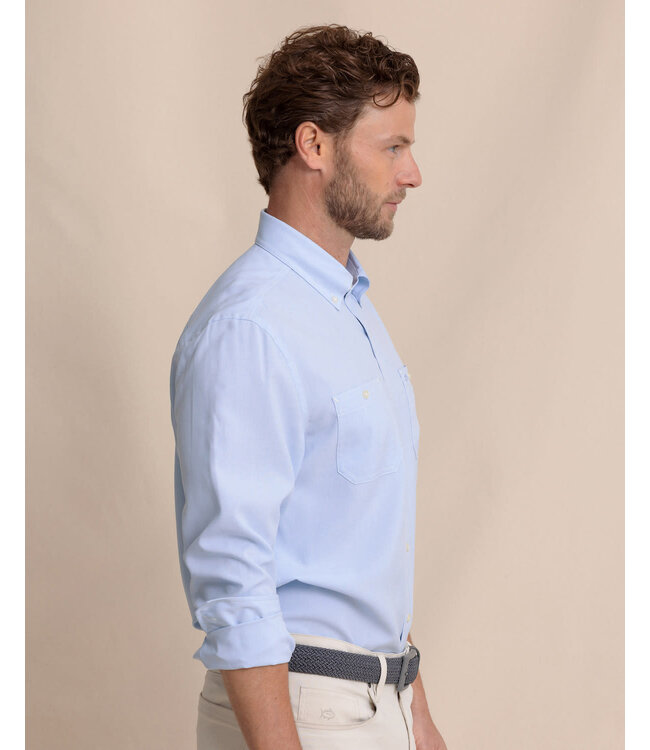M LS Southern Tide Dock Shirt