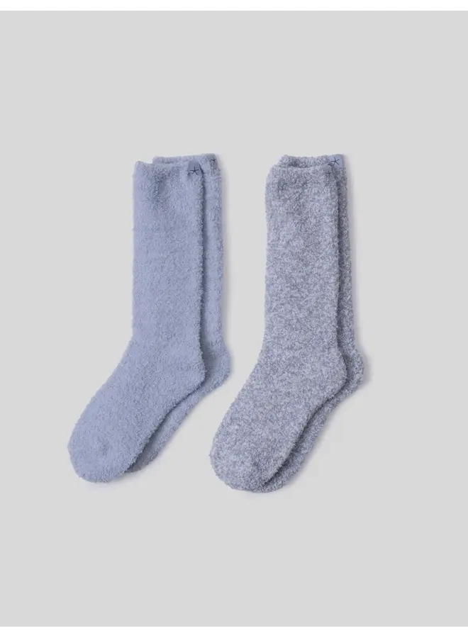 COZYCHIC 2 PAIR SOCK SET ONE SIZE