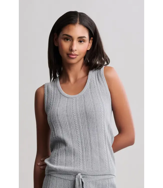 Barefoot Dreams CCUL Cable Knit  Tank