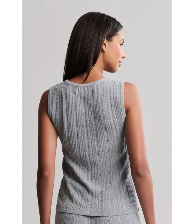 Barefoot Dreams CCUL Cable Knit  Tank