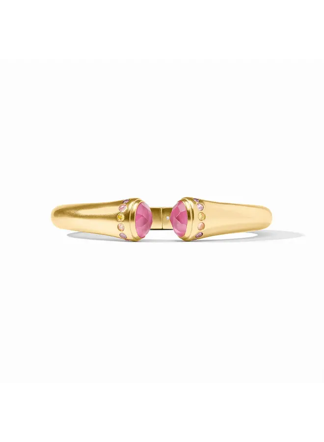 Rainbow Demi Cuff-Iridescent Tourmaline Pink-OS