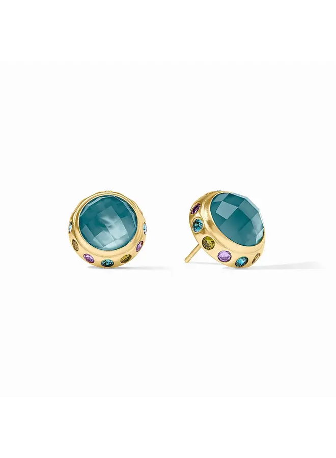 Rainbow Stud-Iridescent Montana Blue