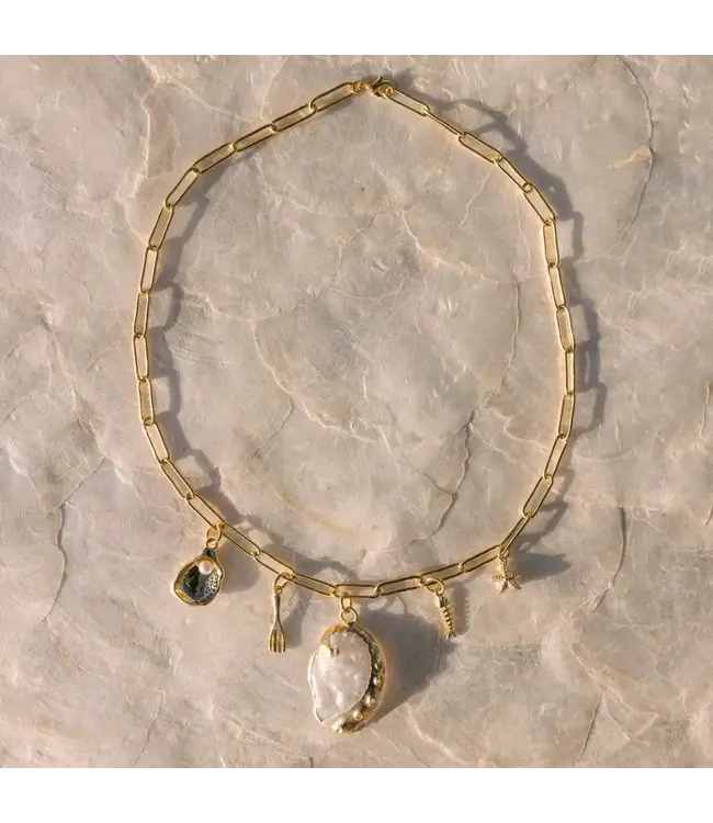 Voyage by Paris COASTAL CAVIAR NECKLACE