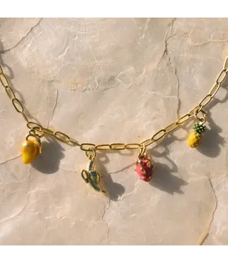 PASSIONFRUIT CHARM NECKLACE