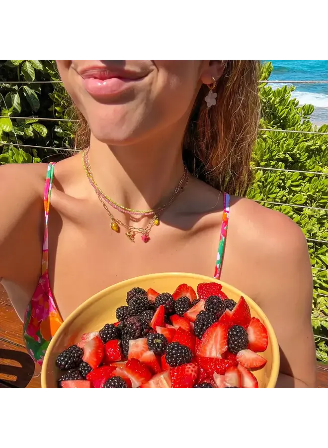 PASSIONFRUIT CHARM NECKLACE