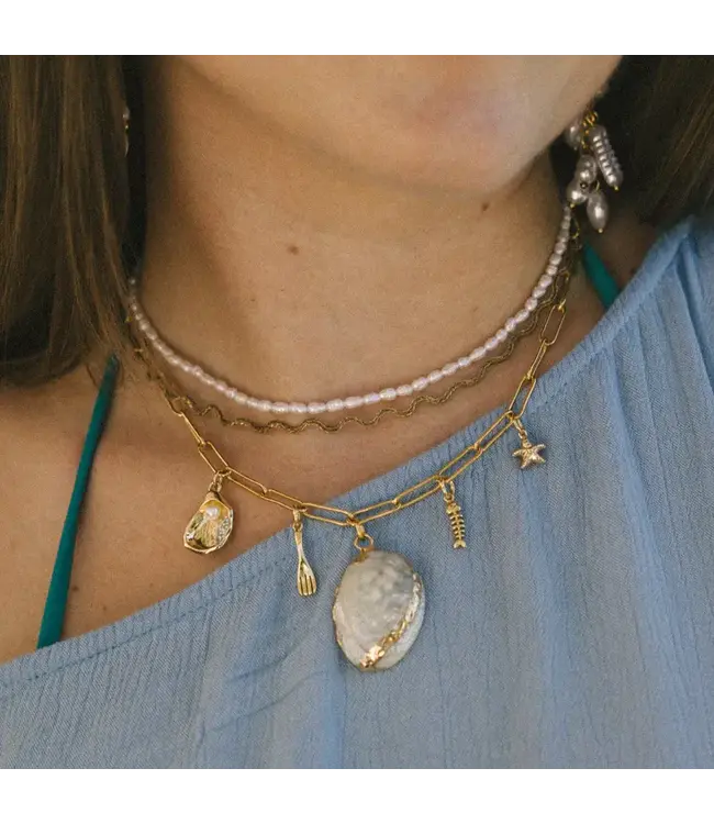 Voyage by Paris COASTAL CAVIAR NECKLACE