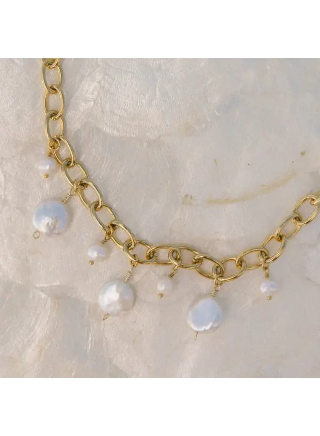 MOTHER OF PEARL NECKLACE