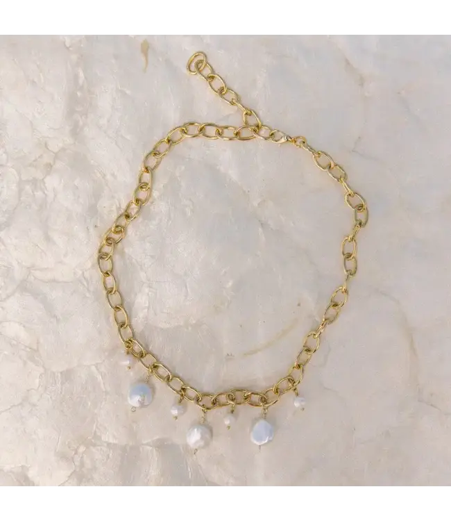 MOTHER OF PEARL NECKLACE