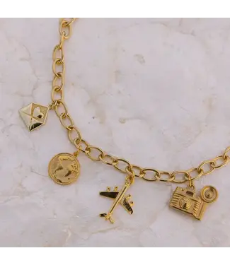 TRAVEL CHARM NECKLACE