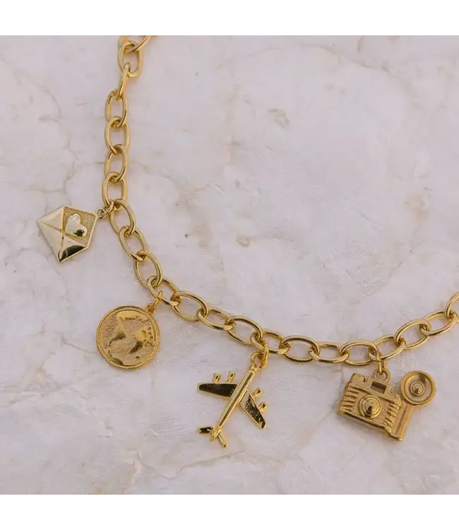 Voyage by Paris TRAVEL CHARM NECKLACE