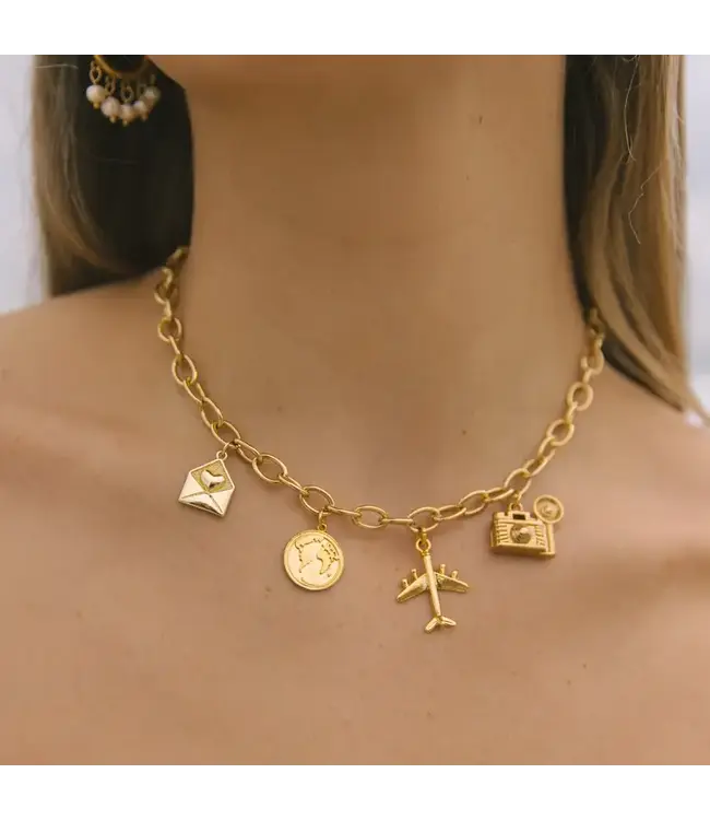 Voyage by Paris TRAVEL CHARM NECKLACE