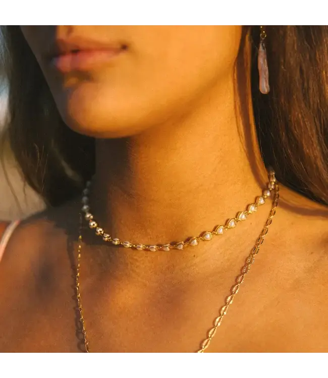 Voyage by Paris LOVER PEARL NECKLACE