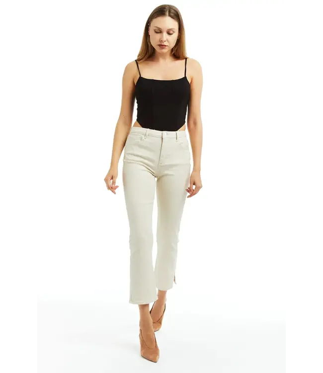 tractr HIGH RISE CROP FLARE