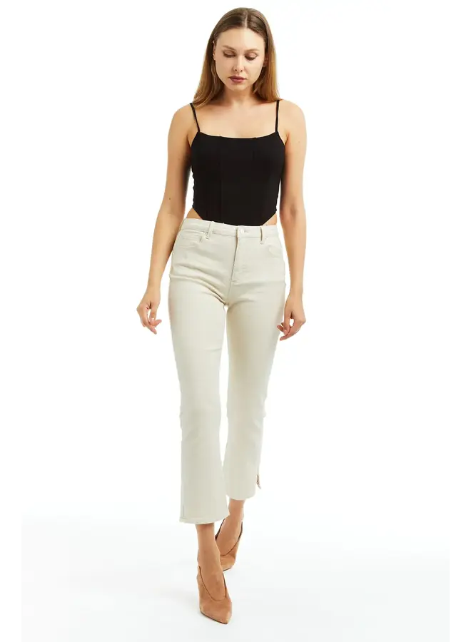 HIGH RISE CROP FLARE