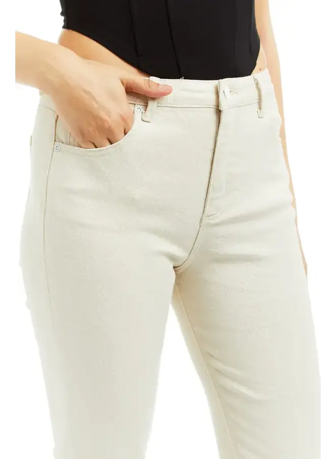 HIGH RISE CROP FLARE