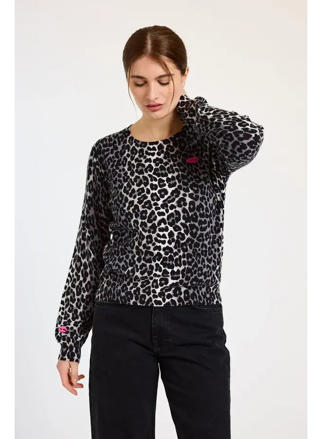 LYDIA LEOPARD CREW