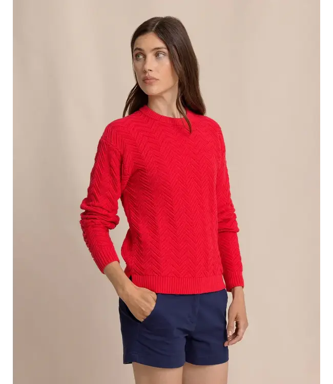 Southern Tide - Womens W LS Saige Sweater