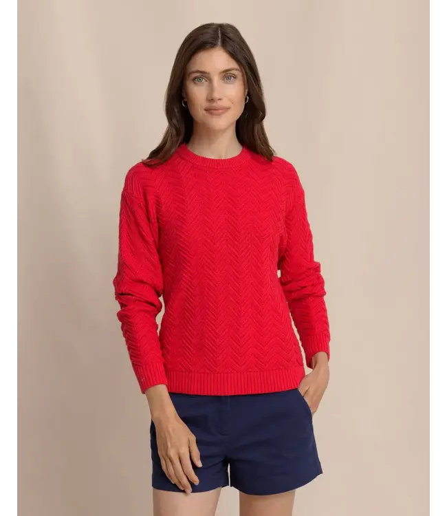 Southern Tide - Womens W LS Saige Sweater