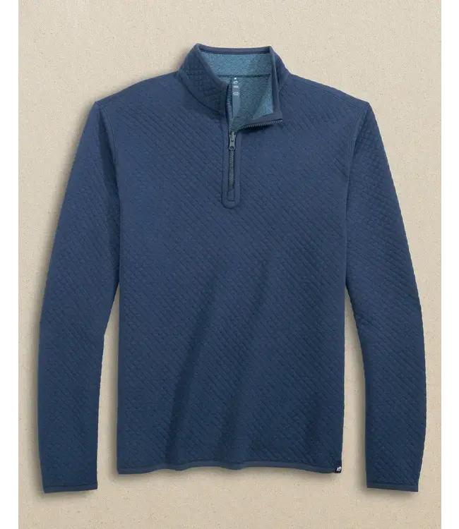 Southern Tide M LS Oak Island Reversible Quarter Zip