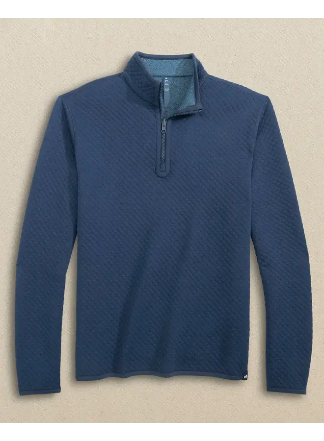 M LS Oak Island Reversible Quarter Zip