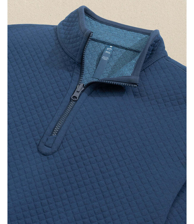 Southern Tide M LS Oak Island Reversible Quarter Zip