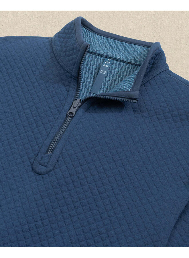 M LS Oak Island Reversible Quarter Zip