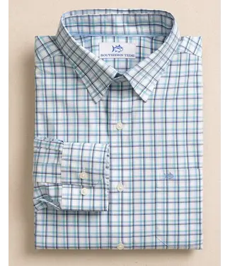 Southern Tide M LS Charleston Sawmill Plaid Sportshirt