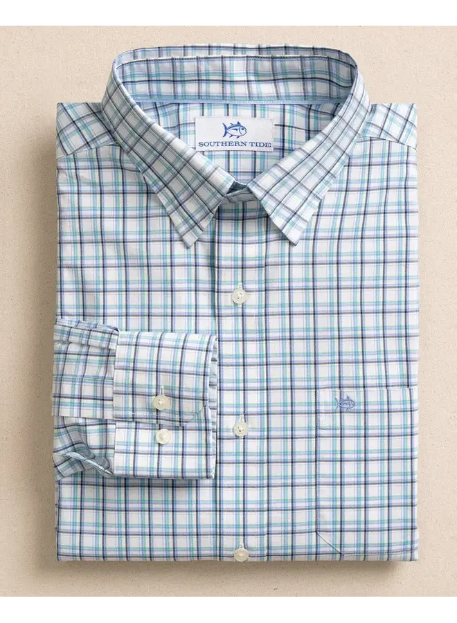 M LS Charleston Sawmill Plaid Sportshirt