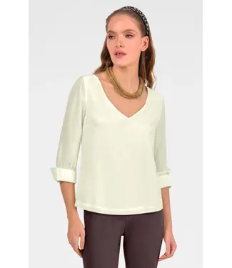 Gretchen Scott EVERYONE TOP 3/4 SLEEVE