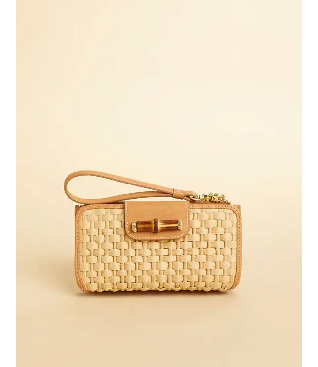 Spartina Bamboo Wristlet Pecan