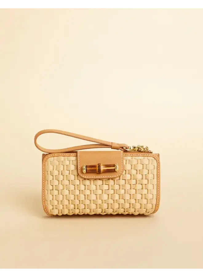 Bamboo Wristlet Pecan