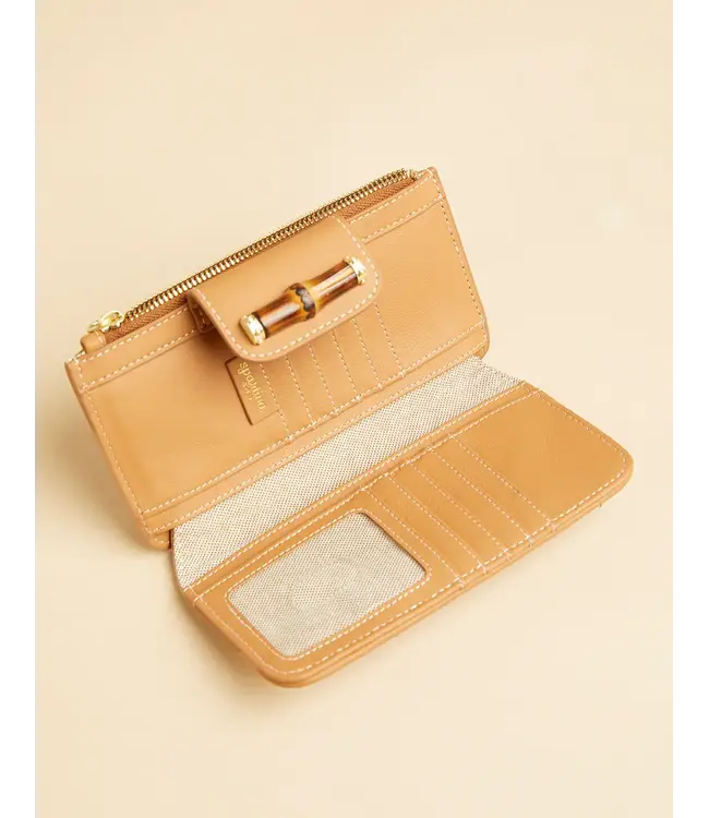 Bamboo Wristlet Pecan