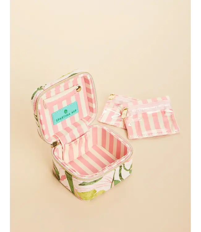 Spartina Stow & Go Jewelry Travel Case Palm Paradise