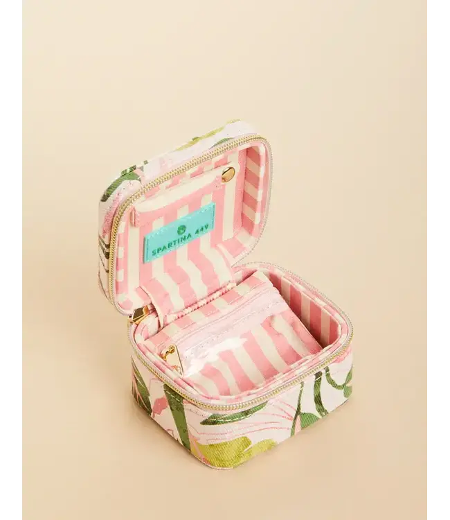 Spartina Stow & Go Jewelry Travel Case Palm Paradise