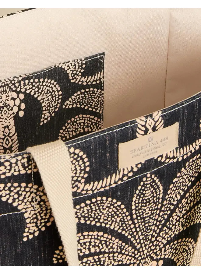 Shop Tote Bridge Street Palms Black