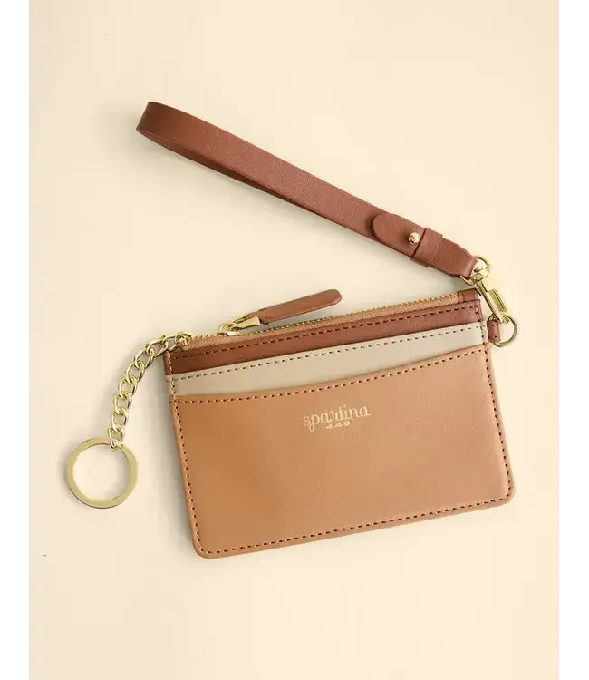 Spartina Slimcard Coinpurse Brown Sugar