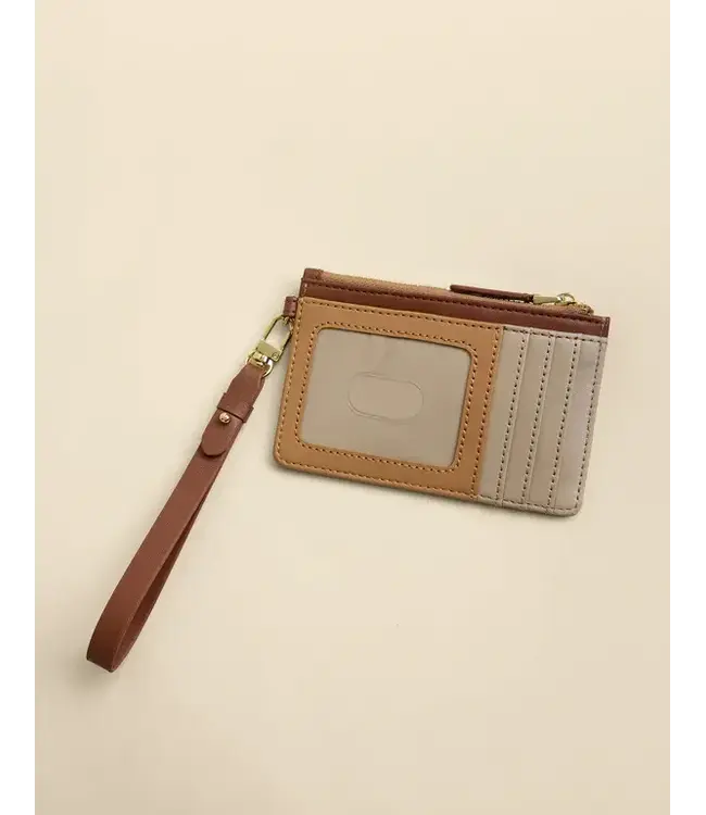 Spartina Slimcard Coinpurse Brown Sugar