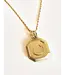 Lucky Horse Necklace 18" Gold