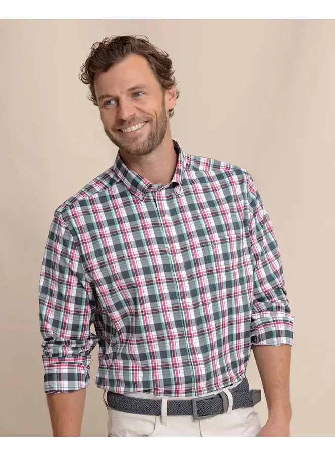 M LS IC brrr Breakwater Plaid Sportshirt