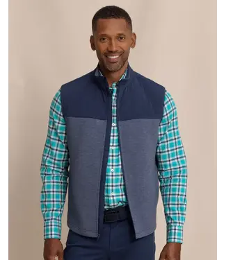 Southern Tide M Waterfront Quilted Vest