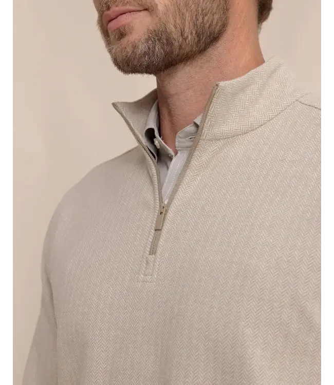 Southern Tide M LS Adler Lane Quarter Zip