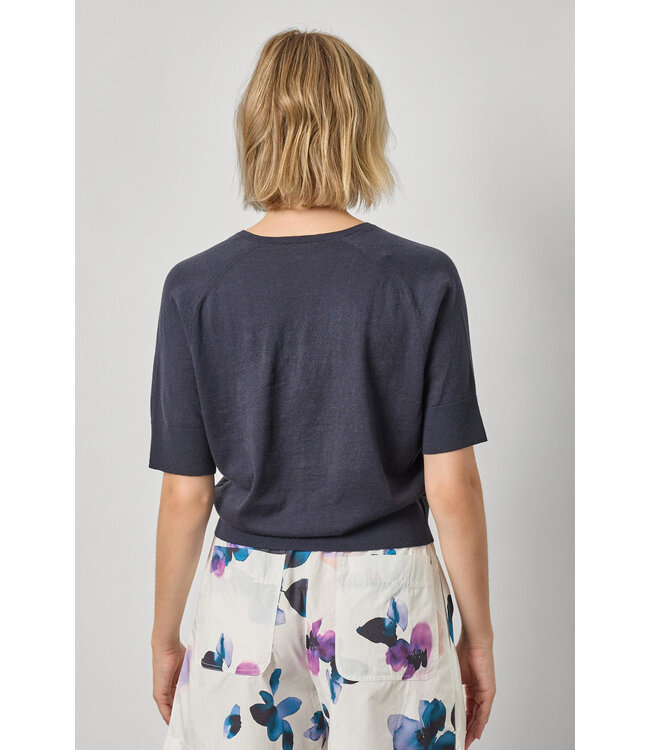 V-Neck Saddle Sleeve Sweater