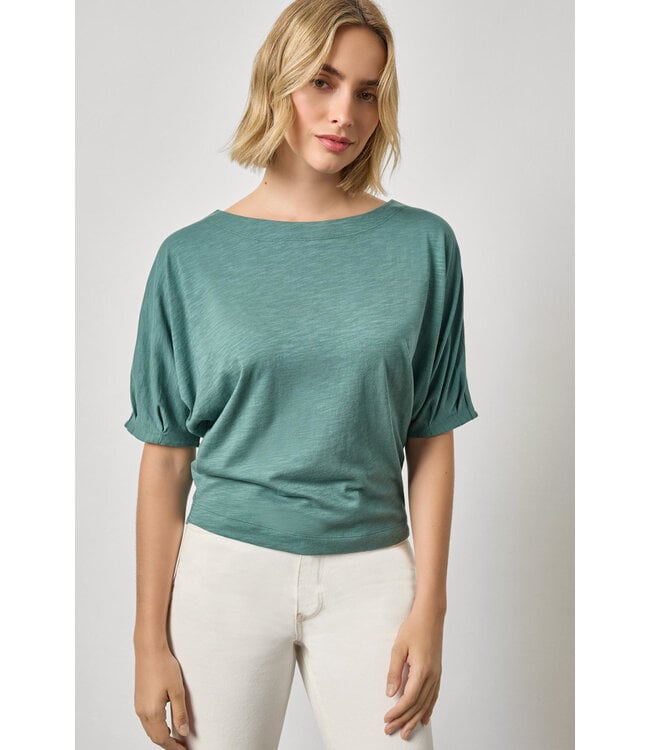 Darted Sleeve Dolman Wedge