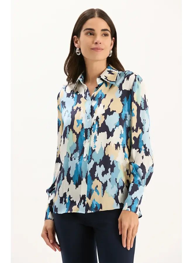 CHLOE SILK HOLIDAY CAMO