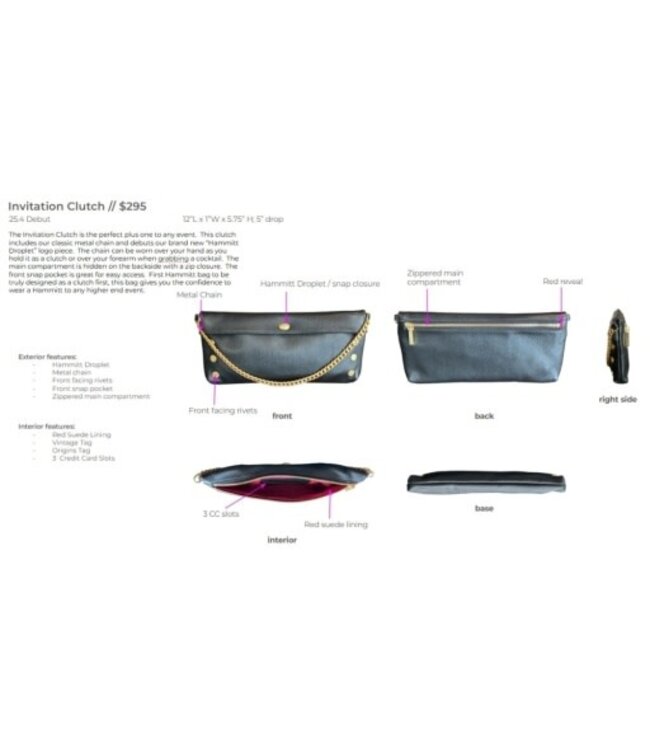 Hammitt invitation clutch