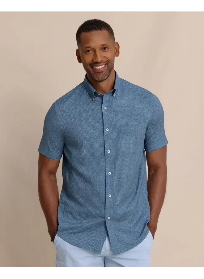 M SS brrr IC Eastport Heather Sportshirt